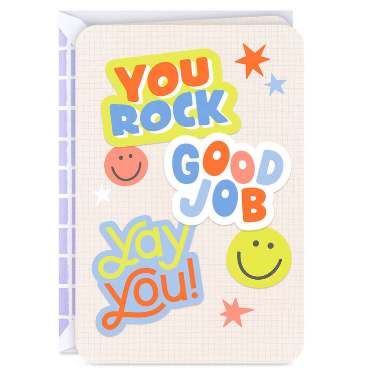 hallmark You Rule at School Congratulations Card for Kids