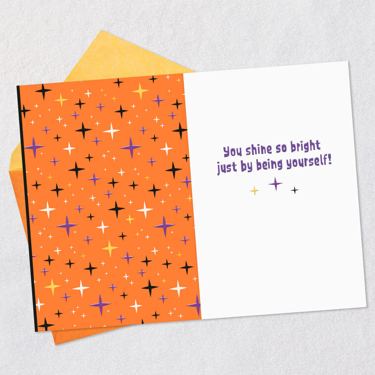Hallmark You Shine So Bright Halloween Card For Granddaughter