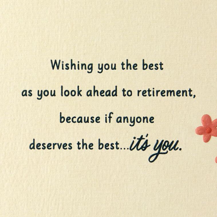 Hallmark You Truly Made A Difference Here Retirement Card