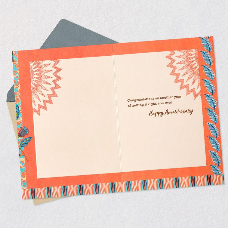 Hallmark You Two Have Made A Happy Life Together Anniversary Card