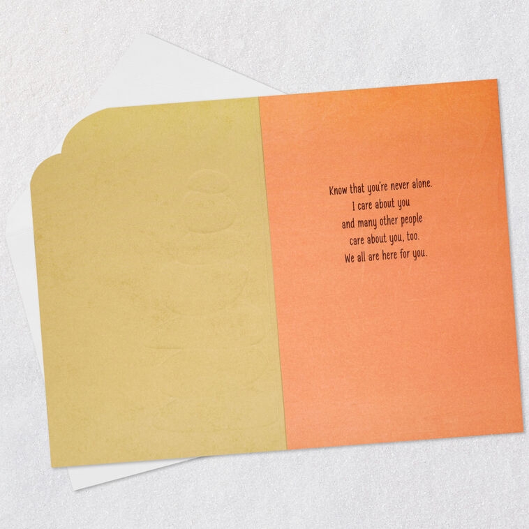 Hallmark You've Got People Who Care About You Encouragement Card