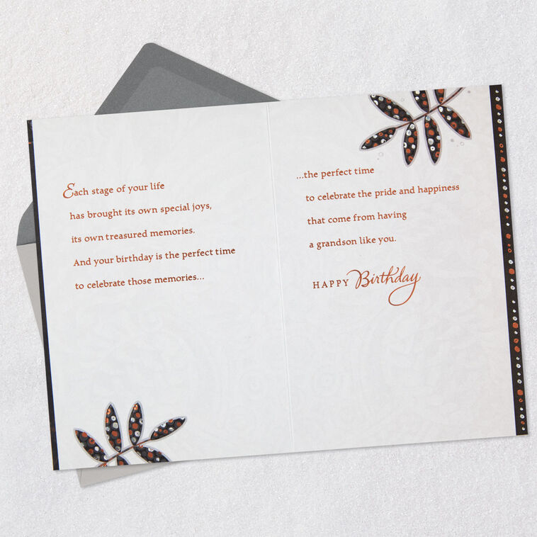 Hallmark You've Grown Into A Caring Man Birthday Card For Grandson