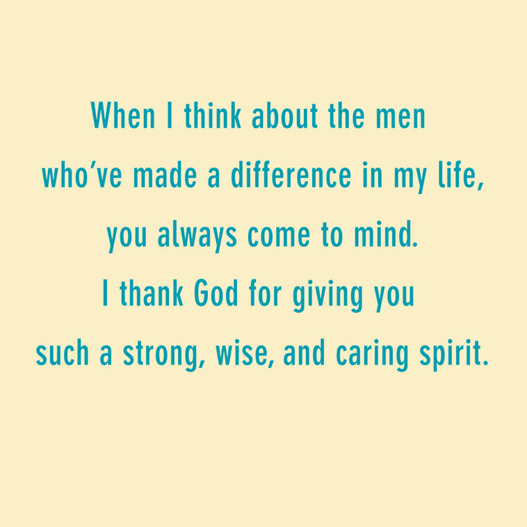 Hallmark You've Made A Difference In My Life Birthday Card For Him