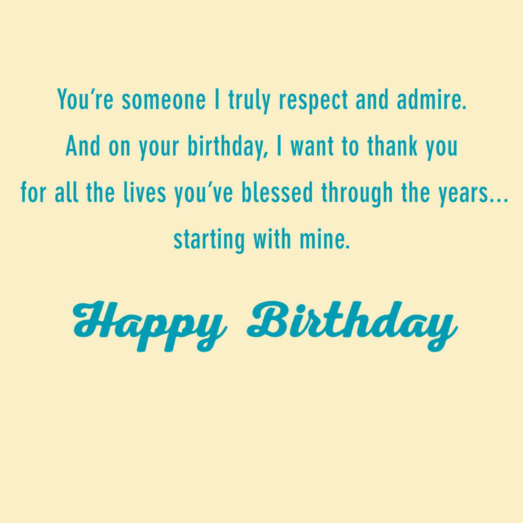 Hallmark You've Made A Difference In My Life Birthday Card For Him