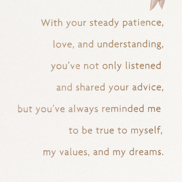 Hallmark You've Made Me Strong Birthday Card For Mom