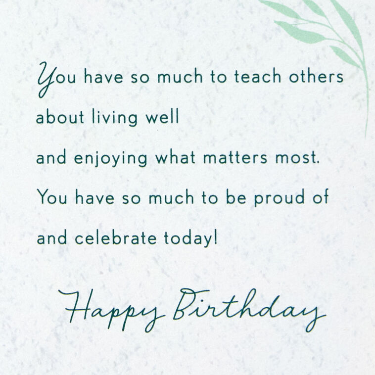 Hallmark You Wear Your Years Well 60th Birthday Card