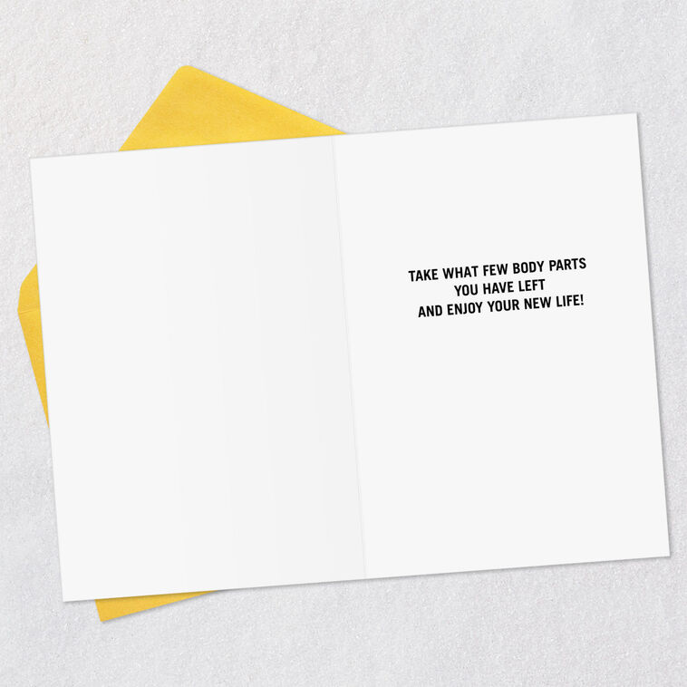 Hallmark You Worked Your Butt Off Funny Retirement Card