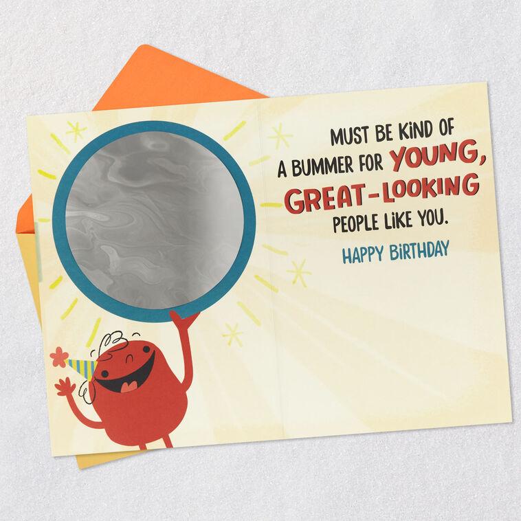 Hallmark Young And Great-Looking Funny Birthday Card