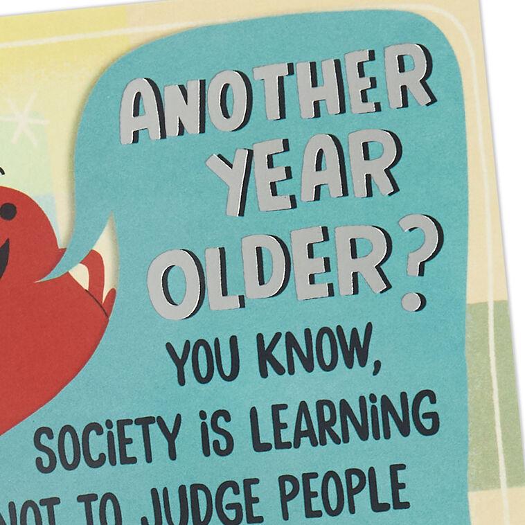 Hallmark Young And Great-Looking Funny Birthday Card