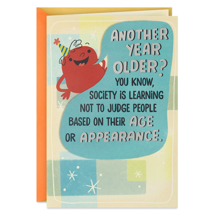 hallmark Young and Great-Looking Funny Birthday Card