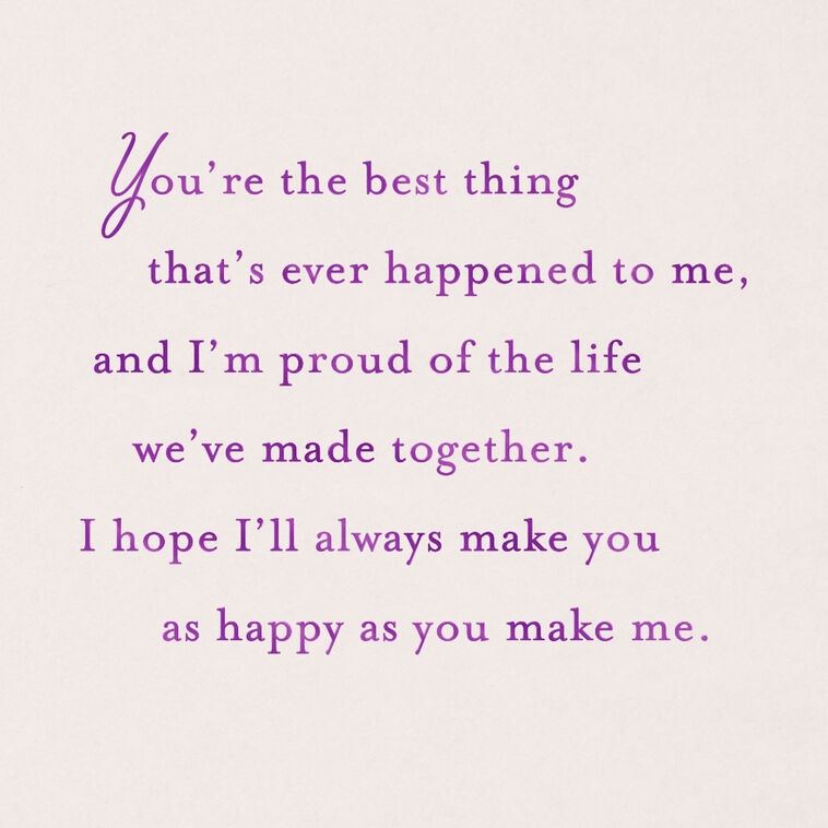 Hallmark Your Are The Best Thing Romantic Love Card