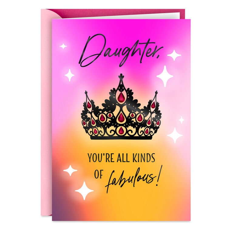 hallmark Your Black Girl Magic Shines So Bright Birthday Card for Daughter