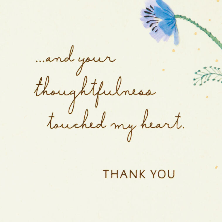 Hallmark Your Kindness Made A Difference Thank-You Card