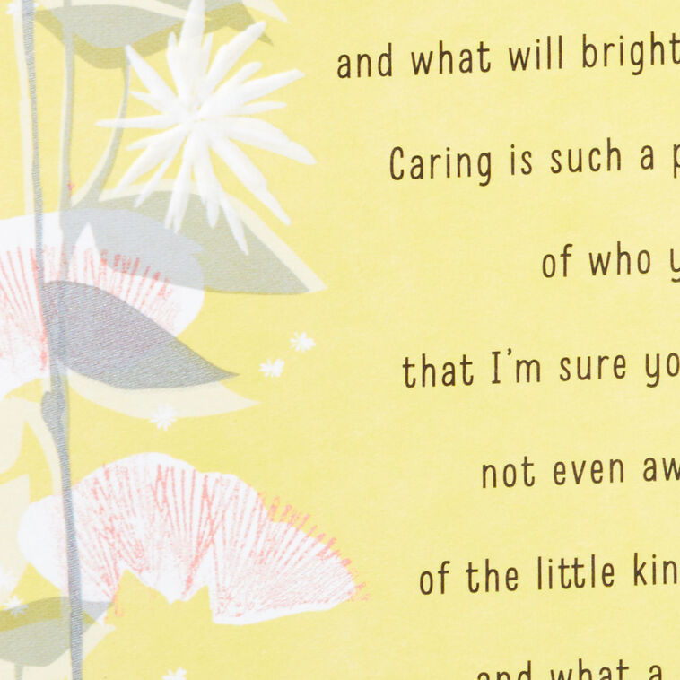 Hallmark Your Kindness Means So Much Thank-You Card