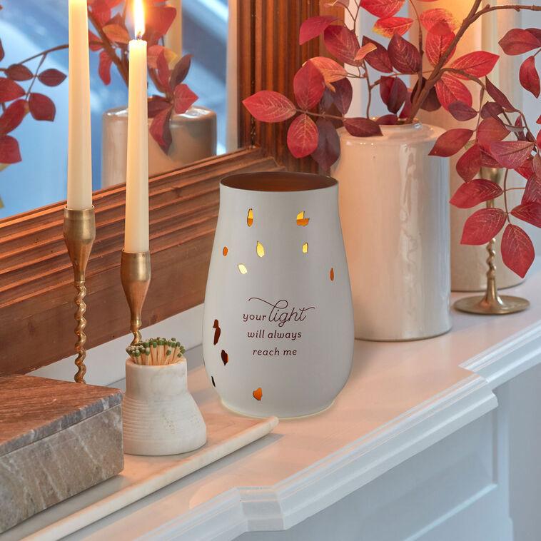 Hallmark Your Light Will Always Reach Me Candle Sleeve