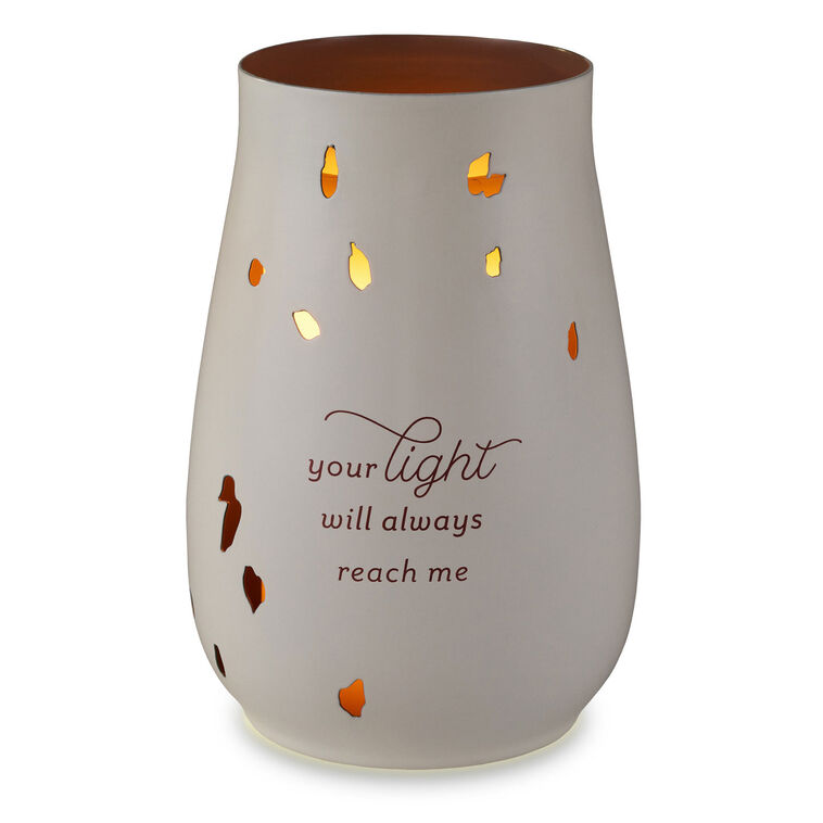 Hallmark Your Light Will Always Reach Me Candle Sleeve