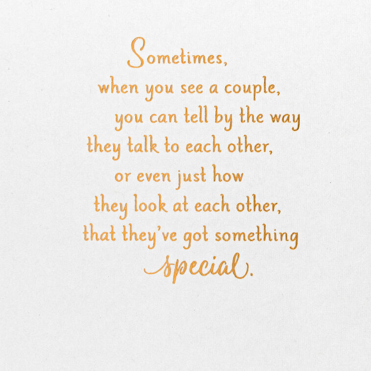 Hallmark Your Love Is A Beautiful Example Anniversary Card