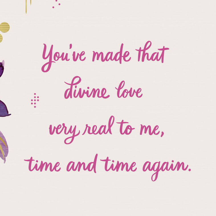 Hallmark Your Love Is A Testament To God's Love Birthday Card For Mom