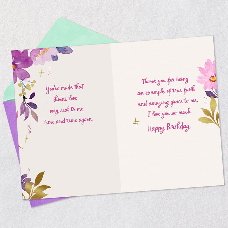 Hallmark Your Love Is A Testament To God's Love Birthday Card For Mom