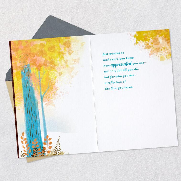 Hallmark Your Ministry Is Making A Difference Religious Thank You Card