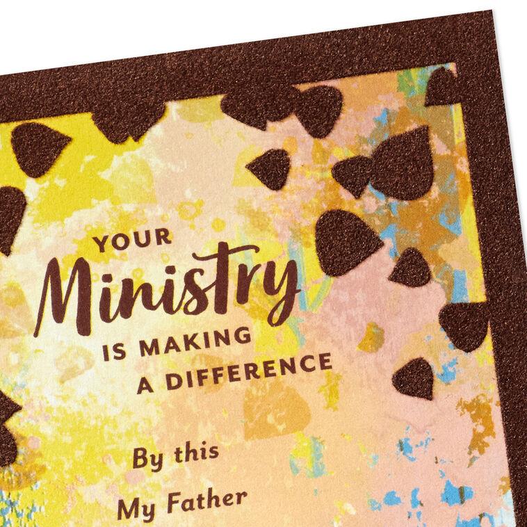 Hallmark Your Ministry Is Making A Difference Religious Thank You Card