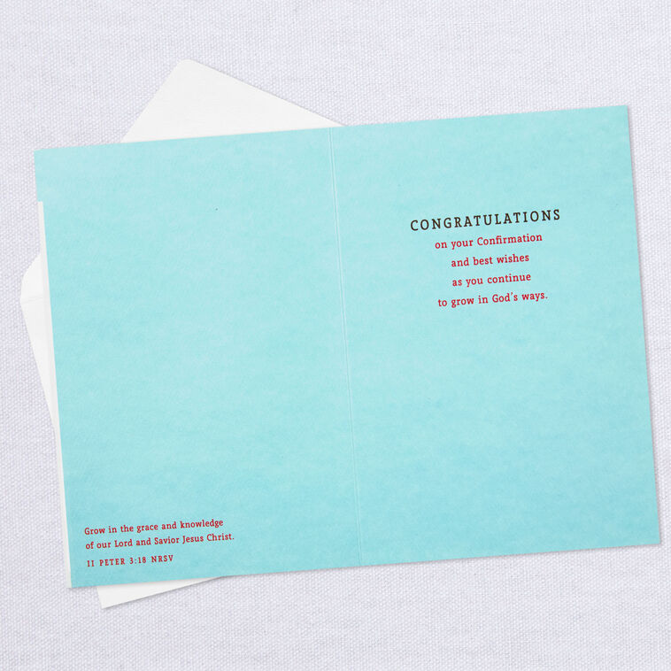 Hallmark Your Place In The World Religious Confirmation Card