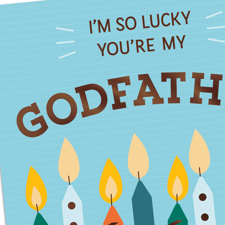 Hallmark Your Wishes And Support Mean So Much Birthday Card For Godfather