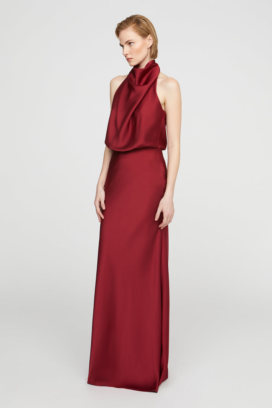 Halston Heritage Ada Satin Gown