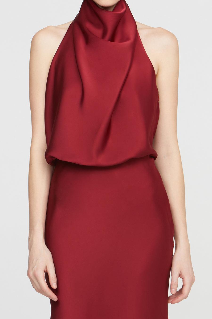Halston Heritage Ada Satin Gown