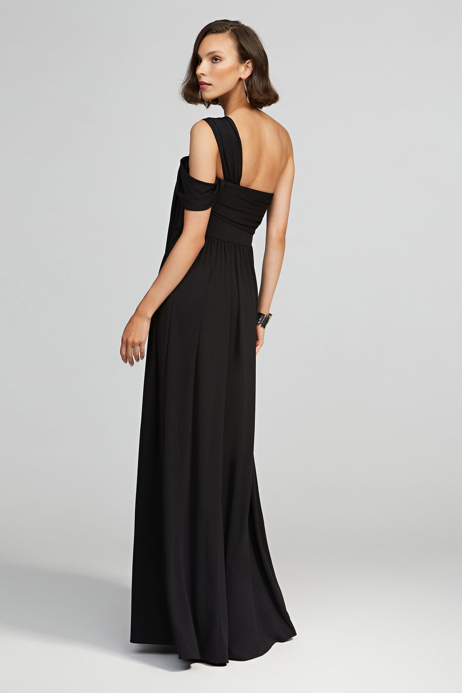 Halston Heritage Adena Dress In Matte Jersey