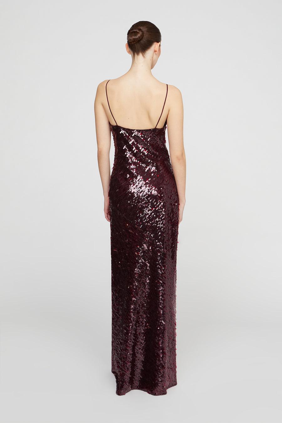 Halston Heritage Alanna Sequin Gown