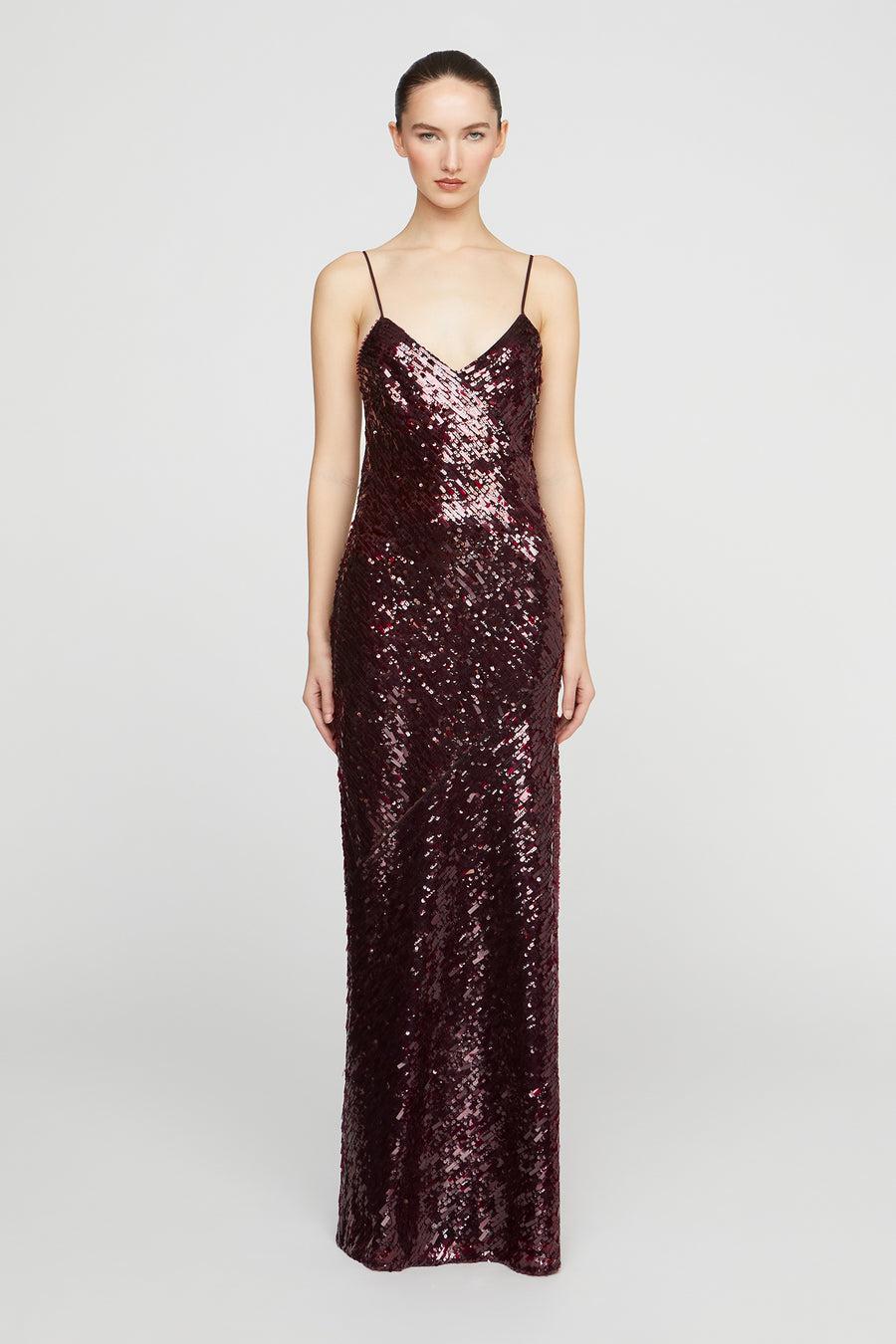 halston heritage Alanna Sequin Gown