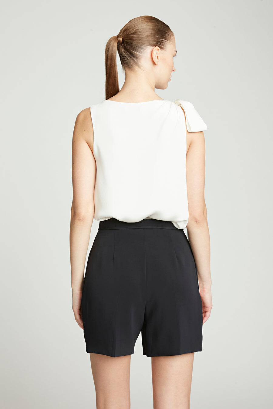 Halston Heritage Alexandria Crepe Shorts