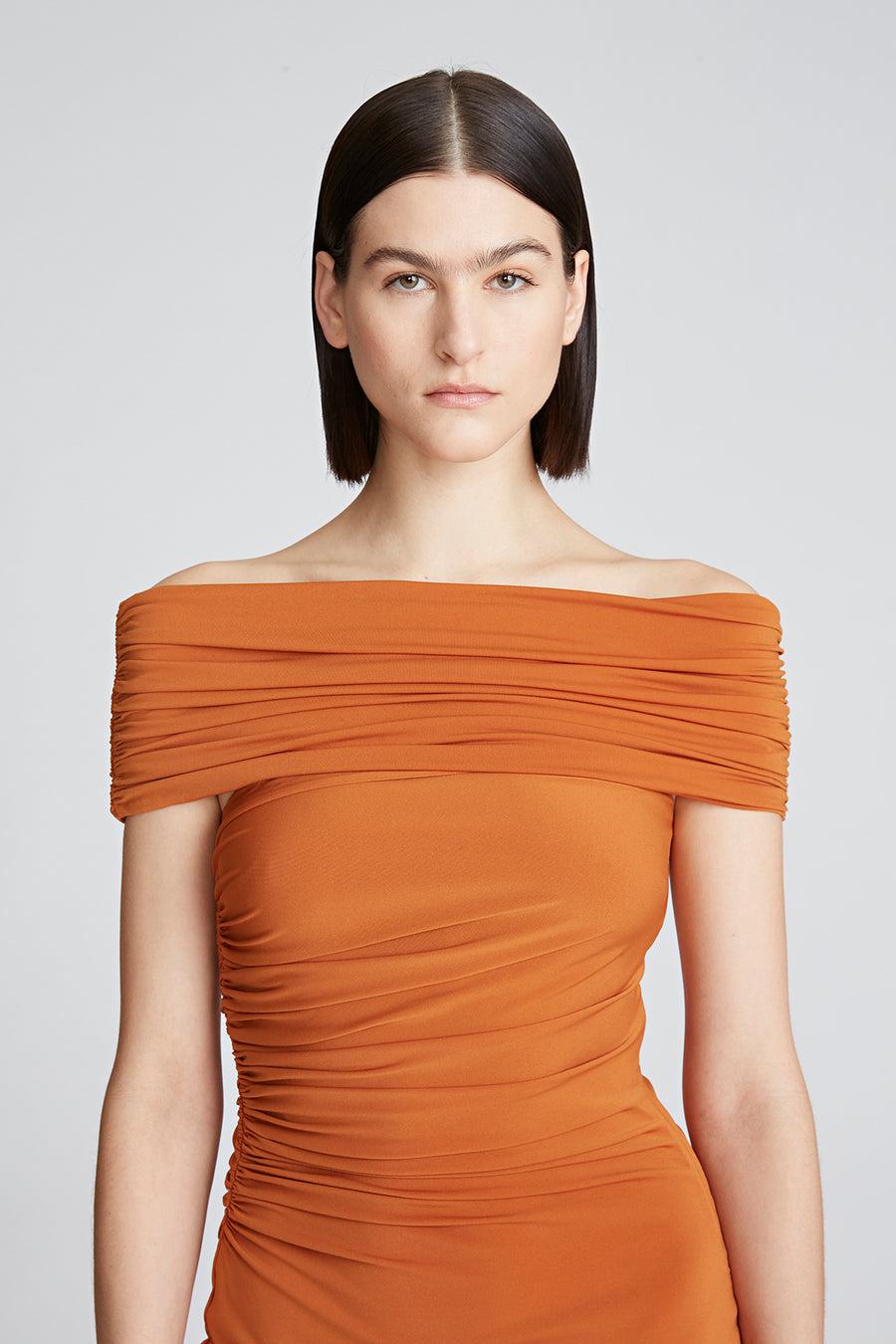 Halston Heritage Aliana Dress In Jersey