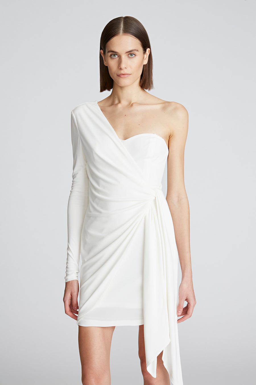 Halston Heritage Ashlynn Dress In Matte Jersey
