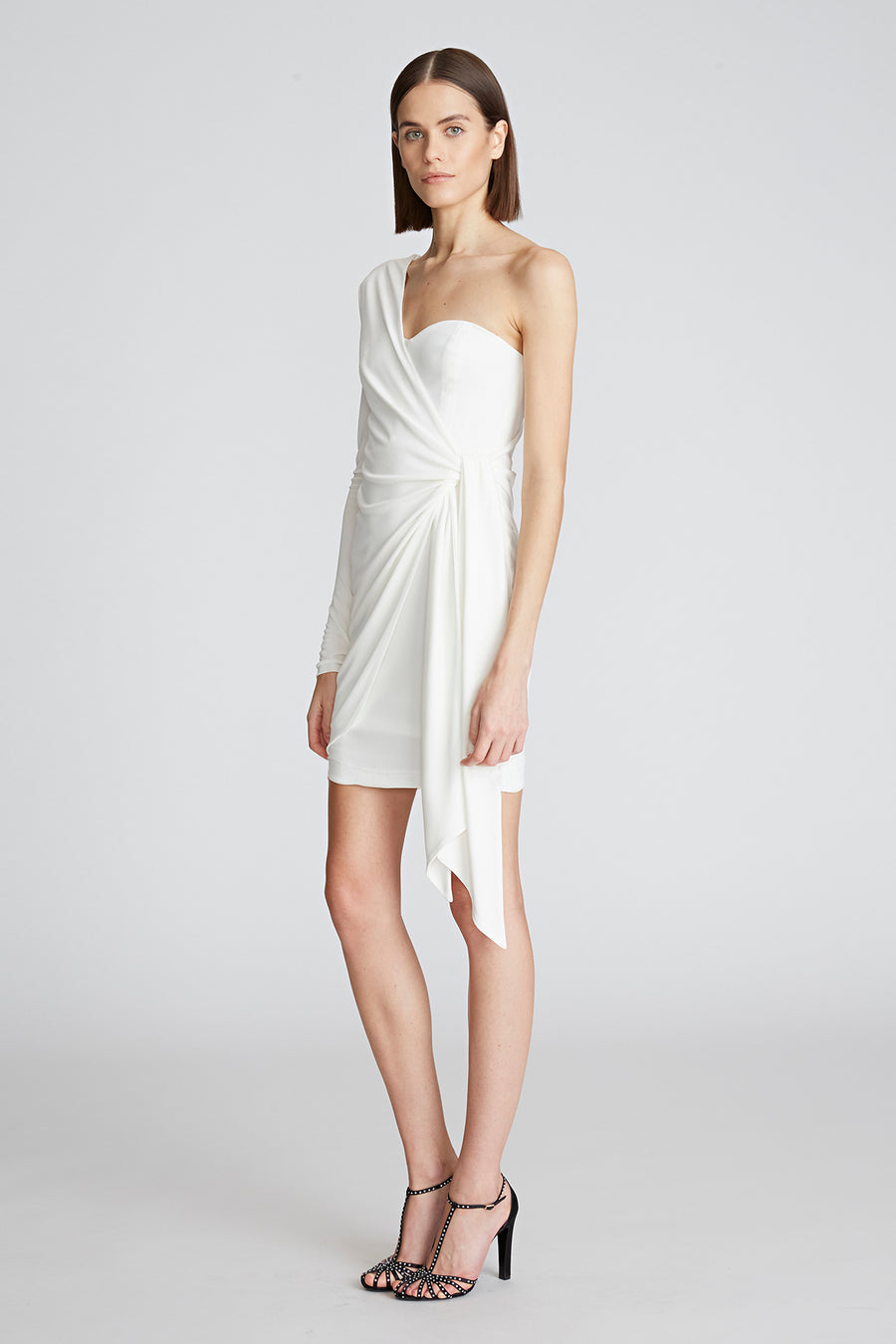 Halston Heritage Ashlynn Dress In Matte Jersey