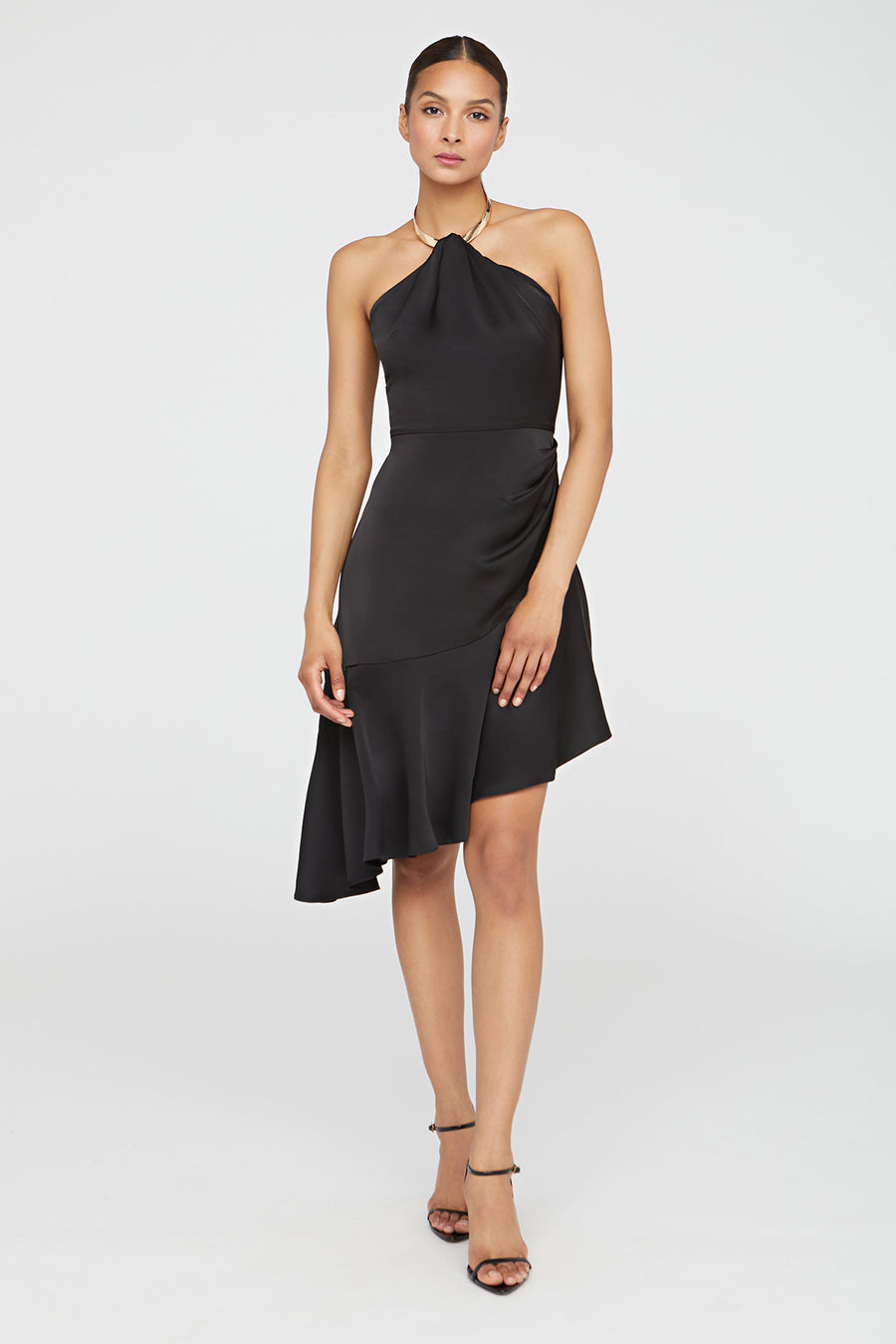 halston heritage Beverly Dress In Satin