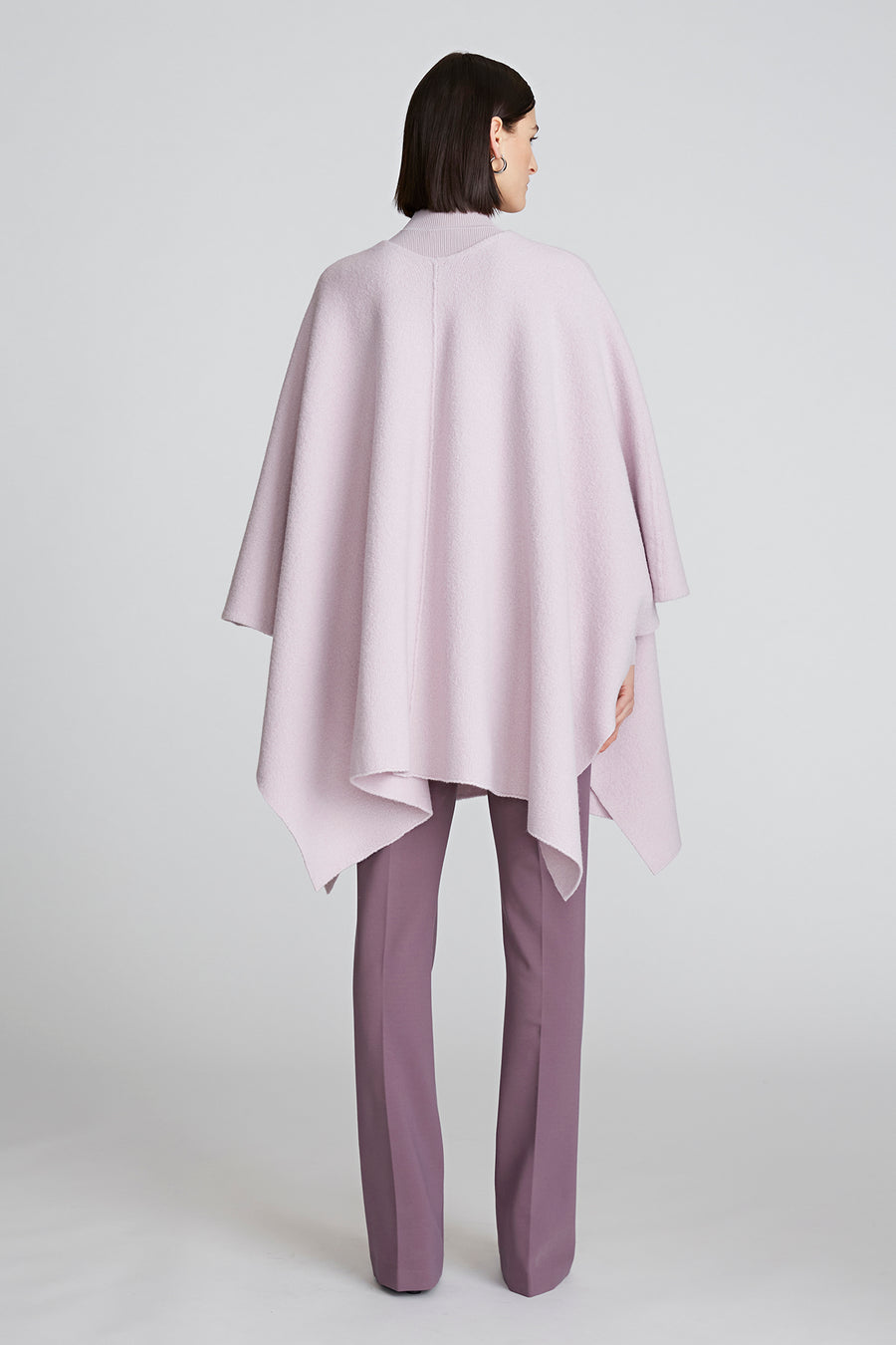 Halston Heritage Bridget Poncho In Boiled Wool