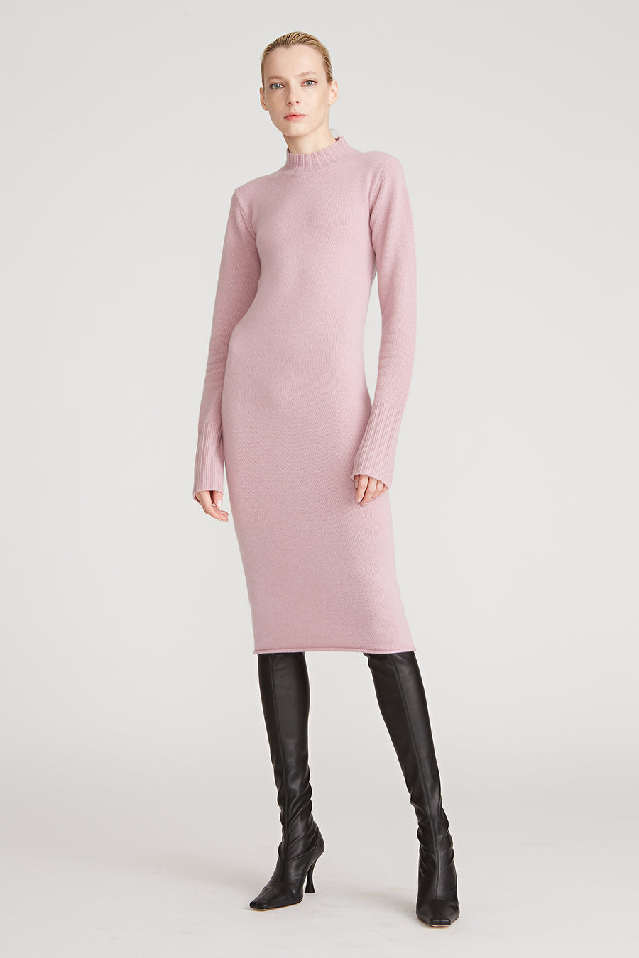 halston heritage Brinkley Wool Cashmere Dress