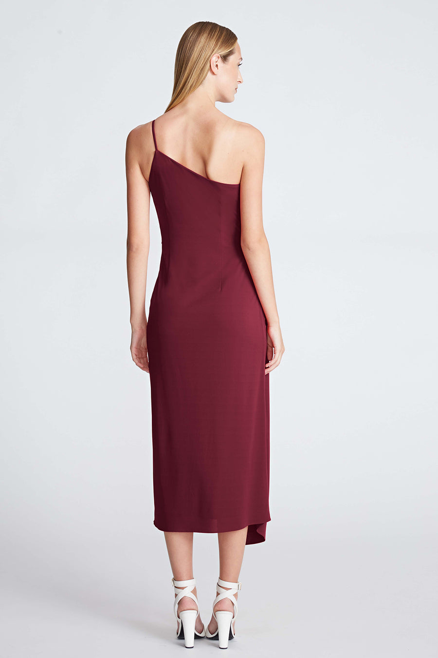 Halston Heritage Camille Dress In Matte Jersey