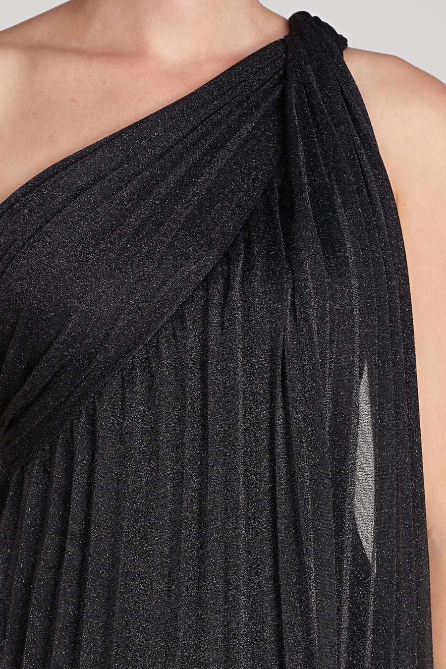 Halston Heritage Clare Dress In Shimmer Jersey