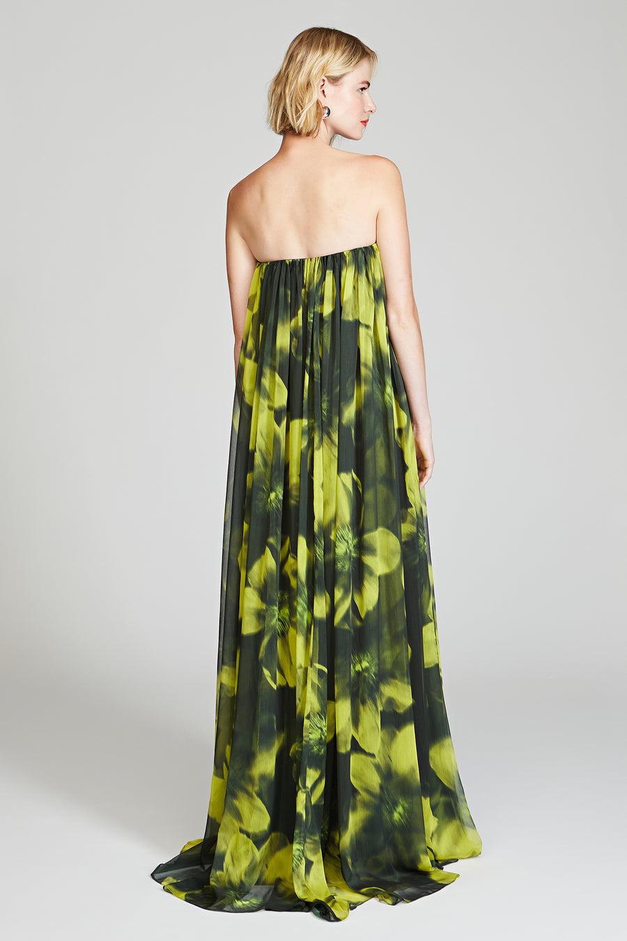 Halston Heritage Claudette Chiffon Gown