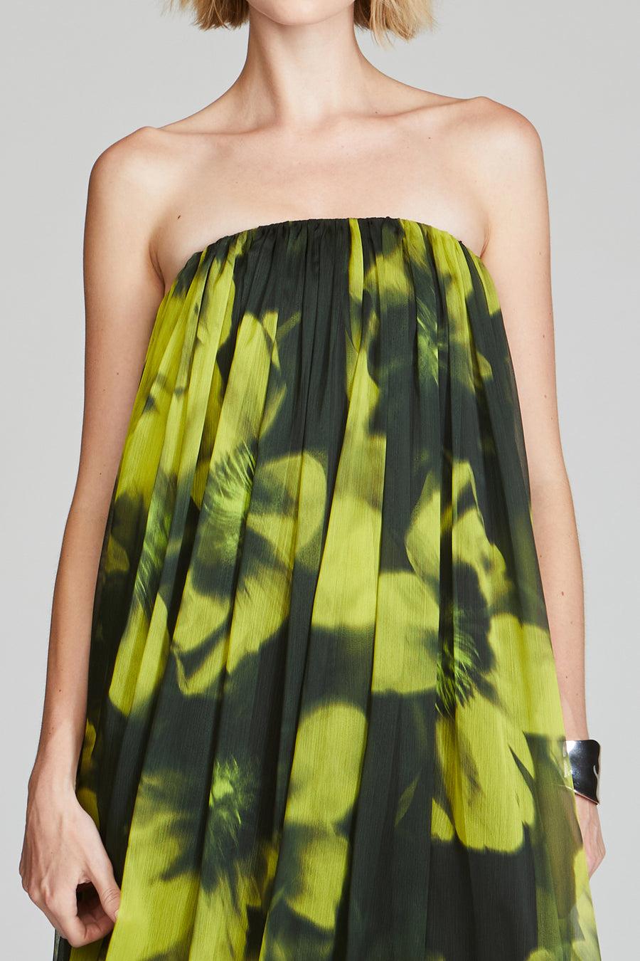 Halston Heritage Claudette Chiffon Gown