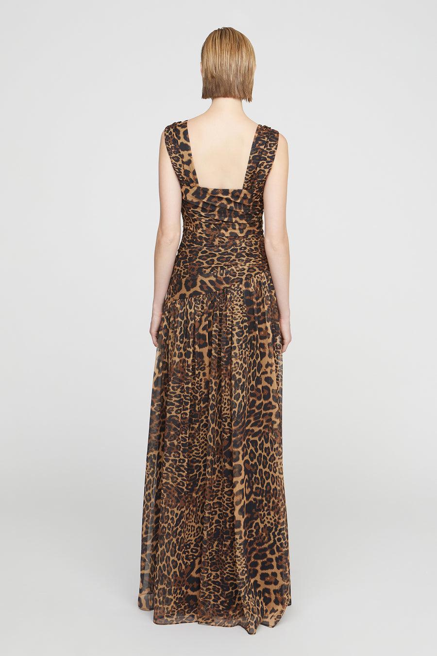 Halston Heritage Claudia Chiffon Gown