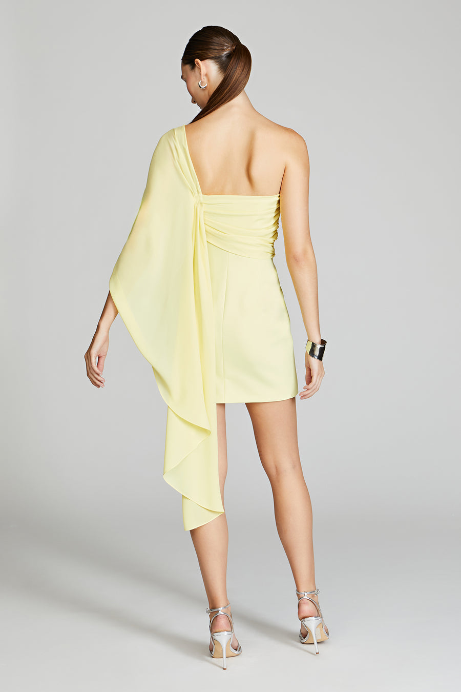 Halston Heritage Demi Crepe Mini Dress