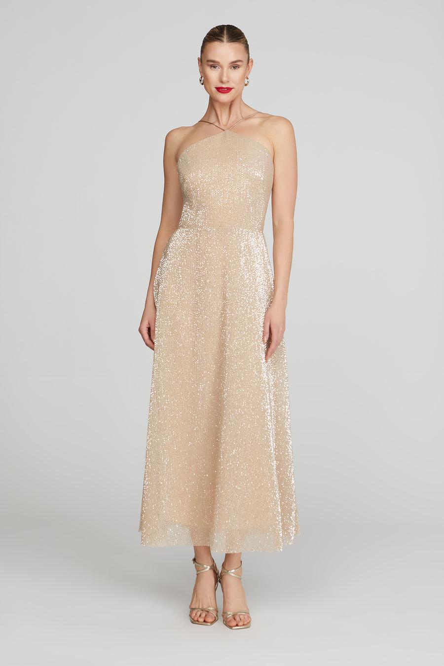 halston heritage Denise Sequins Midi