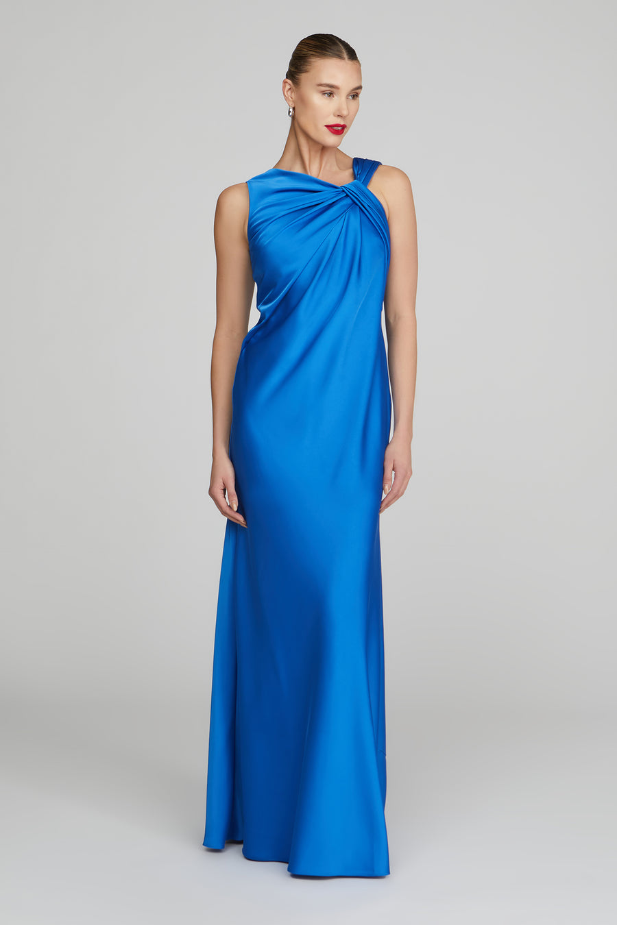 halston heritage Francine Satin Gown