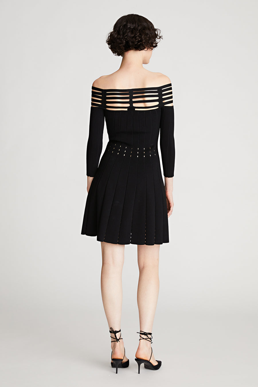 Halston Heritage Heather Dress In Matte Viscose