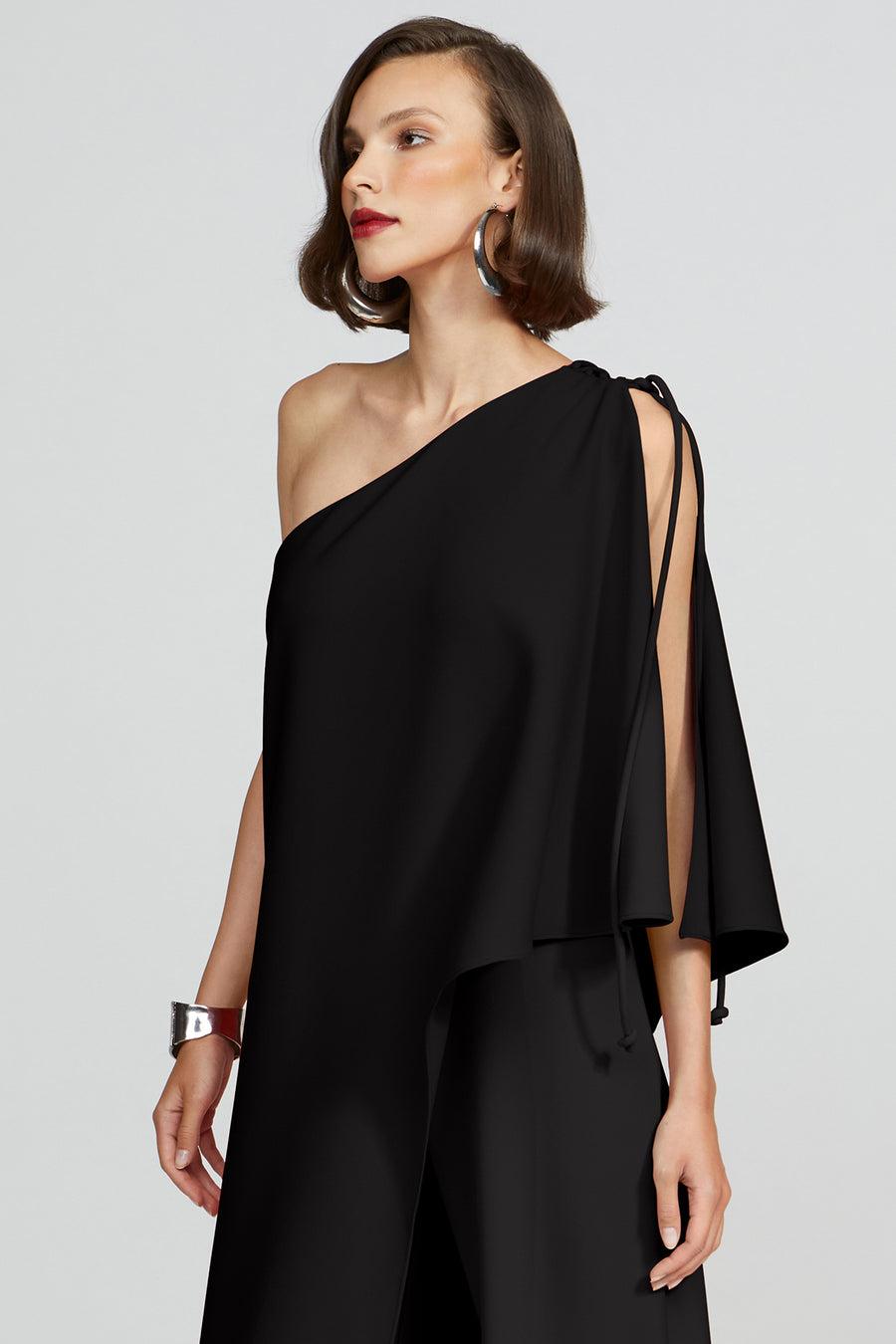 Halston Heritage Ignacia Jumpsuit In Luxe Crepe