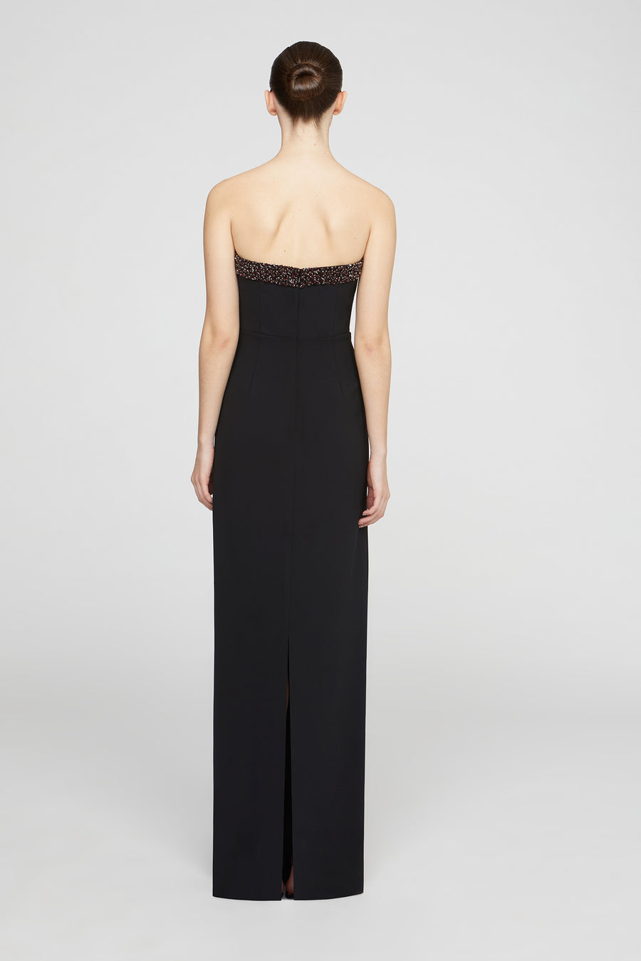 Halston Heritage Ila Crepe Gown